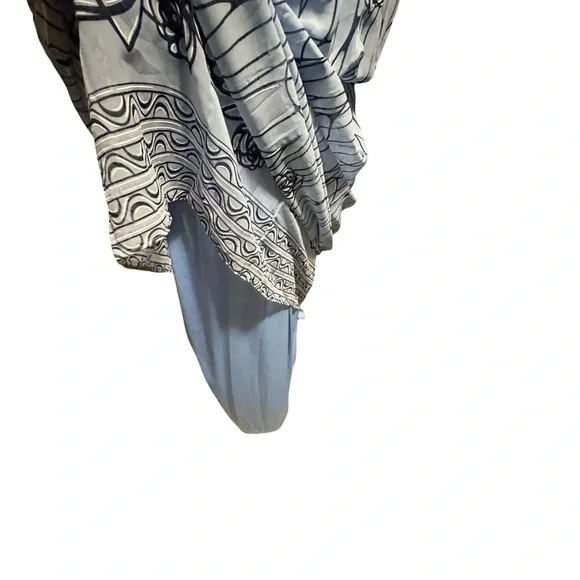 size 16 Robbie Bee Black and White Floral Maxi Dress - Picture 9 of 11